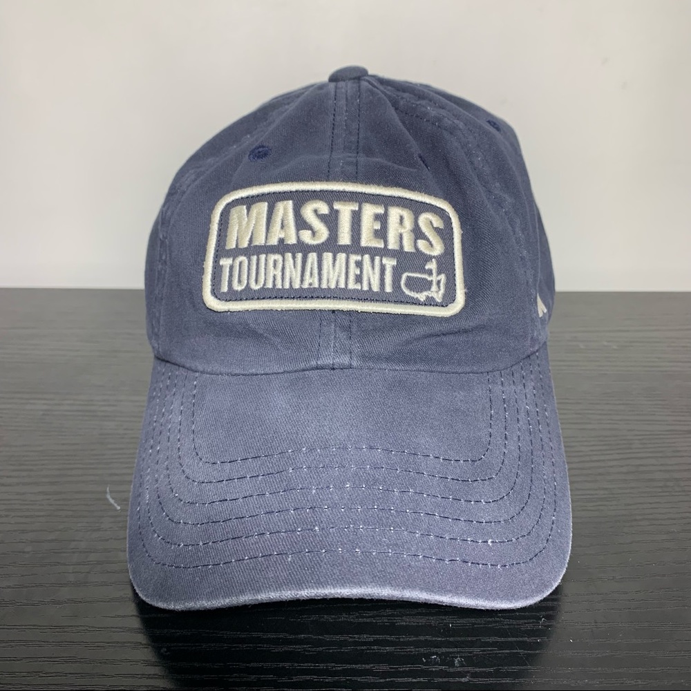 Masters Tournament Golf Hat Cap Blue American Needle Brand Strapback Unisex